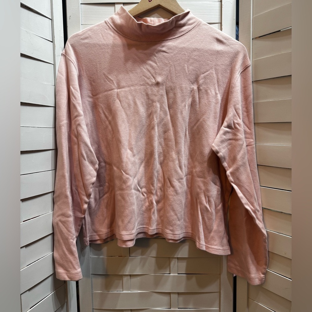 FG Field Gear Blush Long Sleeved Turtleneck